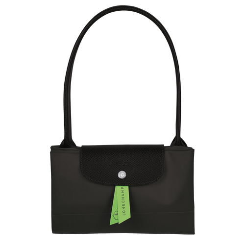 Le Pliage Green Bolso de hombro L , Lona reciclada - Negro - Vista 7 de 7