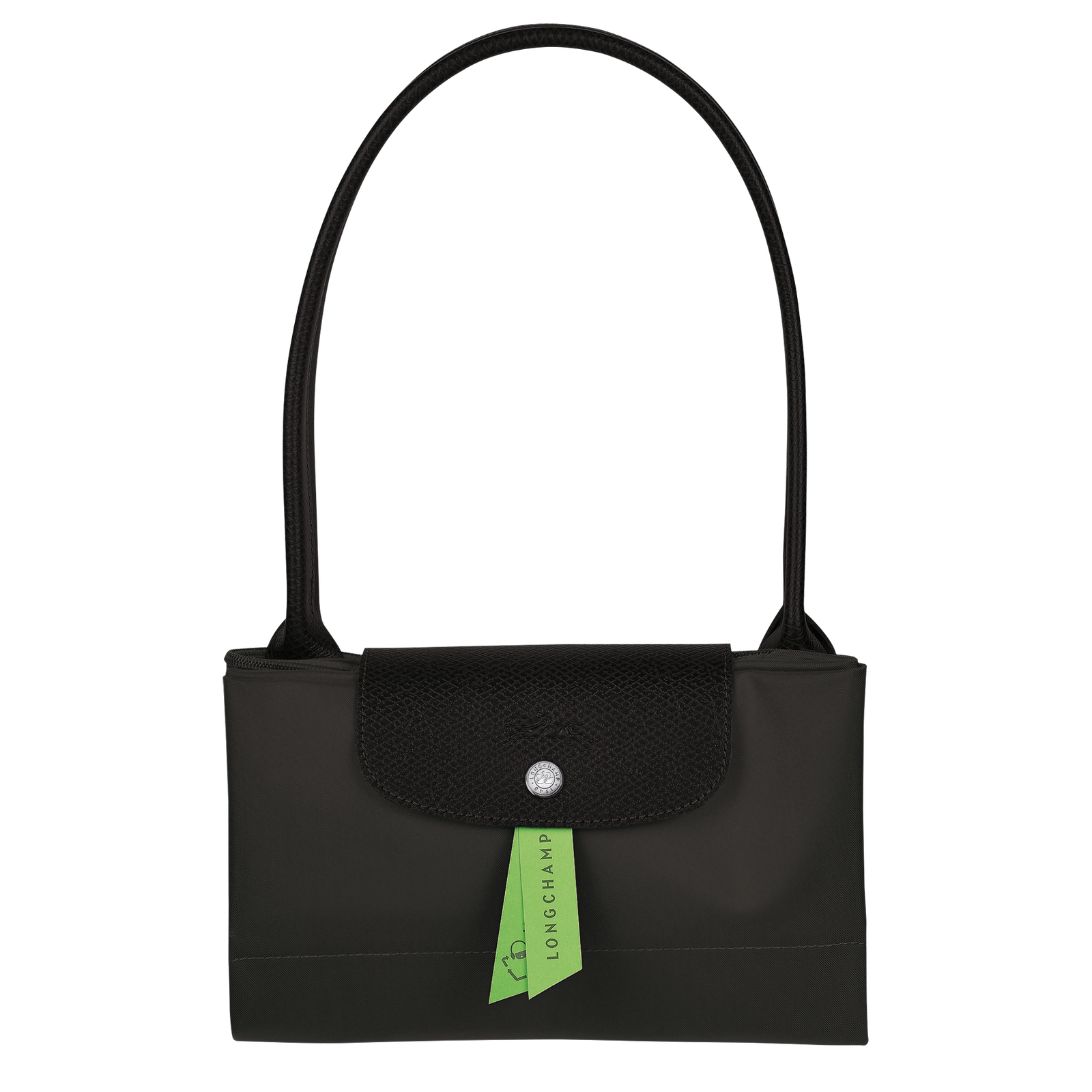 All black longchamp le top pliage