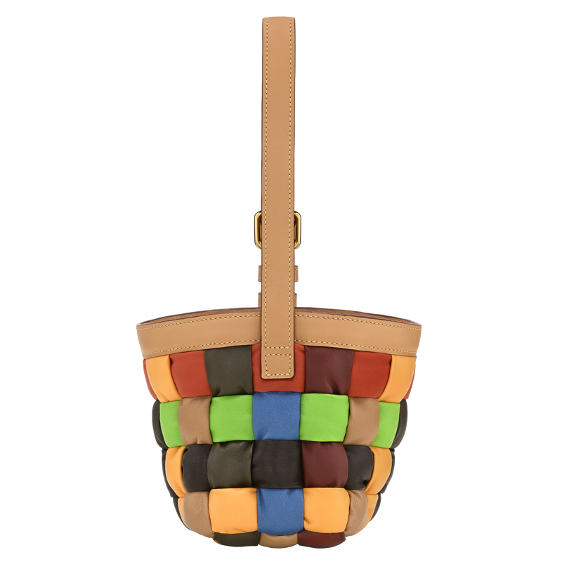 Re-Play Bolso saco S , Cuero - Multicolor  - Vista 4 de 5