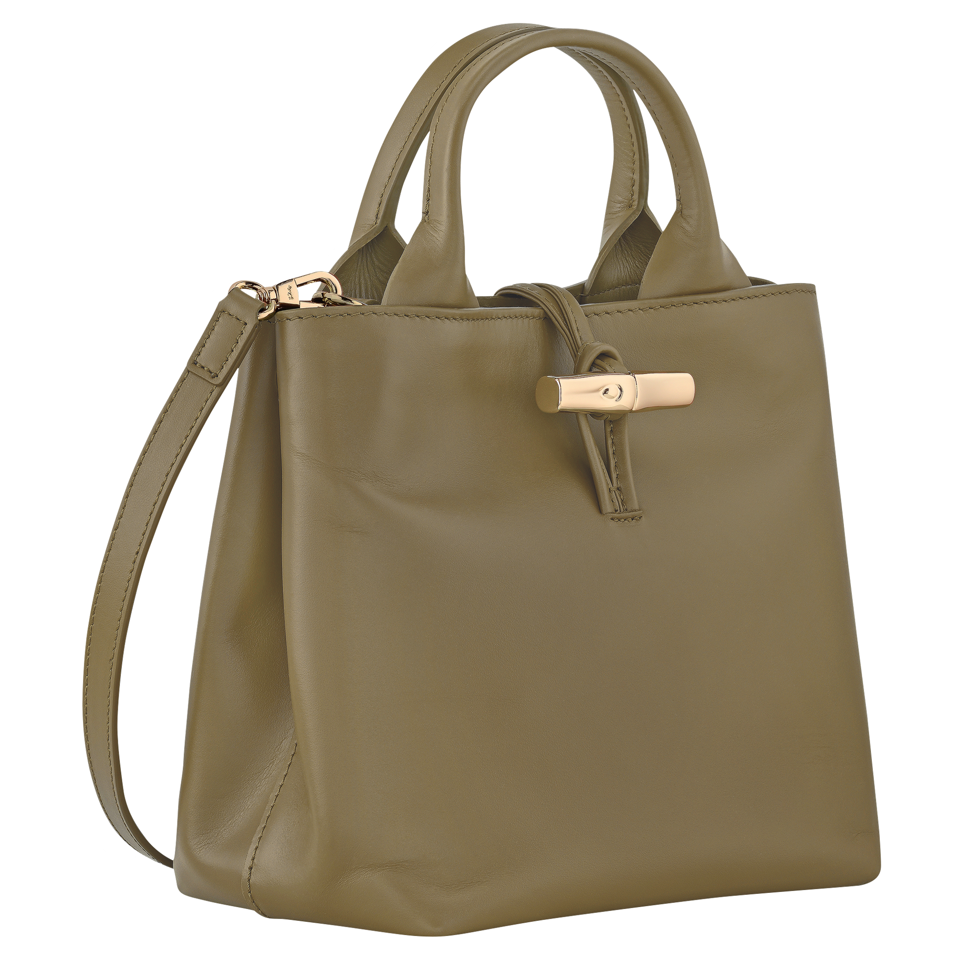 Tas met handgreep aan de bovenkant S, Olive - Weergave 3 van
7 - Meer inzoomen. Le Roseau Tas met handgreep aan de bovenkant S, Olive