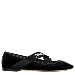 Energy Ballerinas , Black - Leather