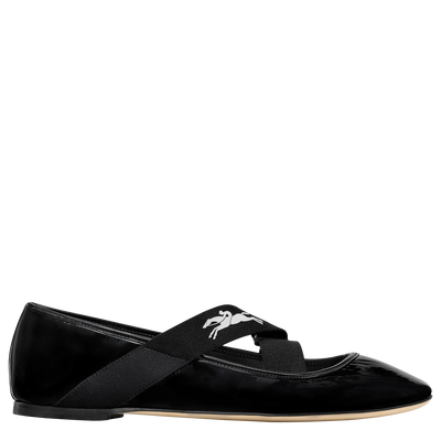 Energy Ballerinas , Black - Leather