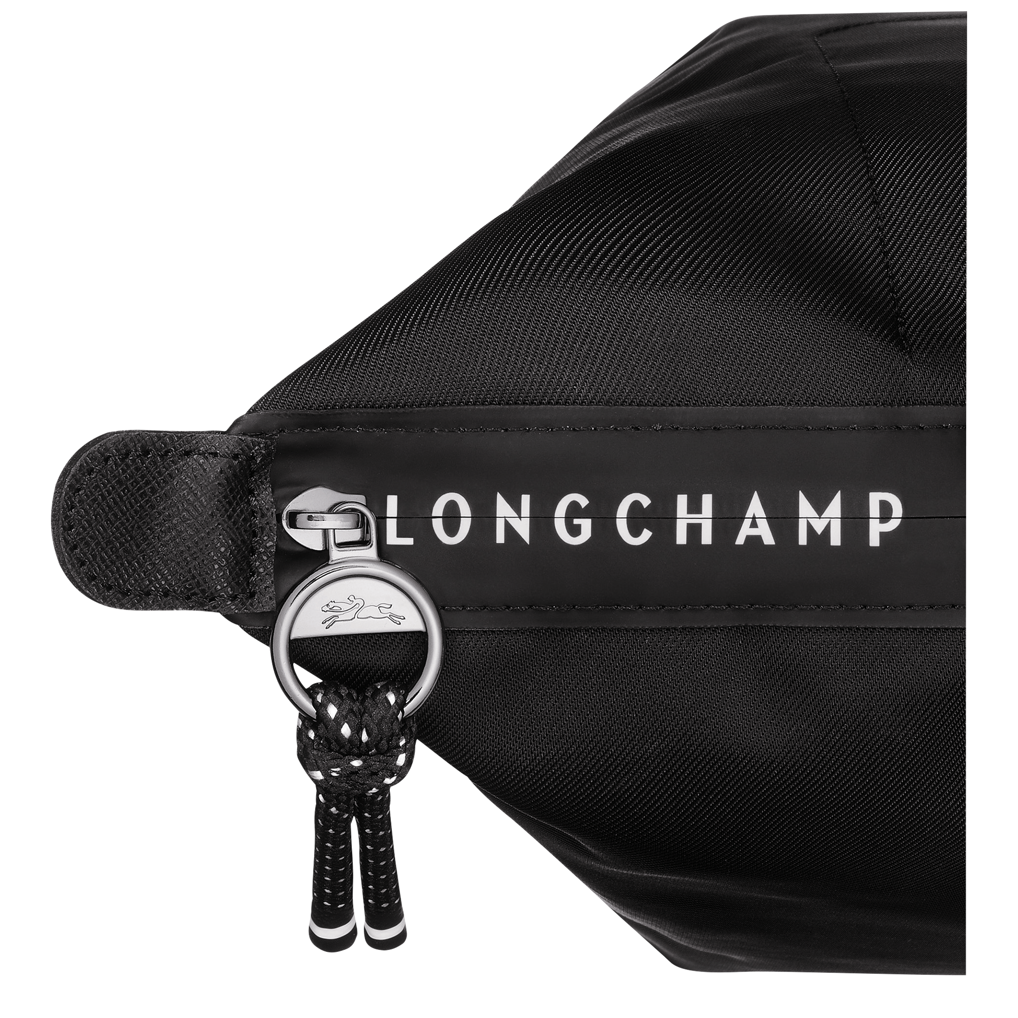 Le Pliage Energy Crossbody-Tasche mit langen Henkeln L, Schwarz