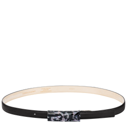 Roseau Ladie's belt , Black - Leather