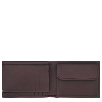 Longchamp sur Seine Cartera , Cuero - Moka