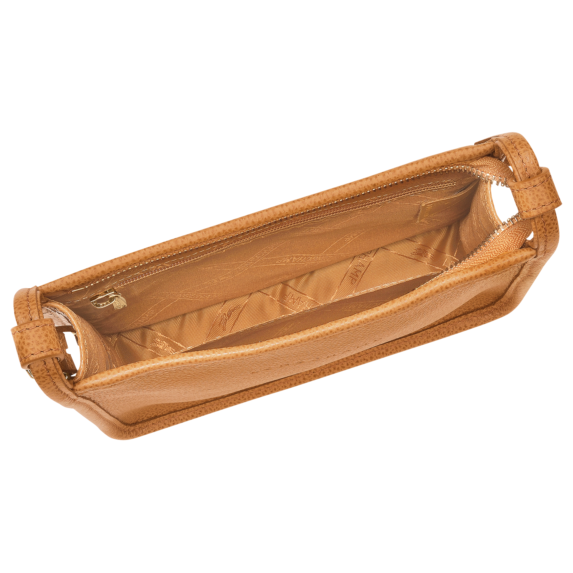 Schoudertas met rits S, Walnut - Weergave 5 van
6 - Meer inzoomen. Le Foulonné Schoudertas met rits S, Walnut