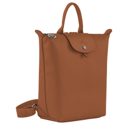 Rucksack S Le Pliage Xtra , Leder - Cognac