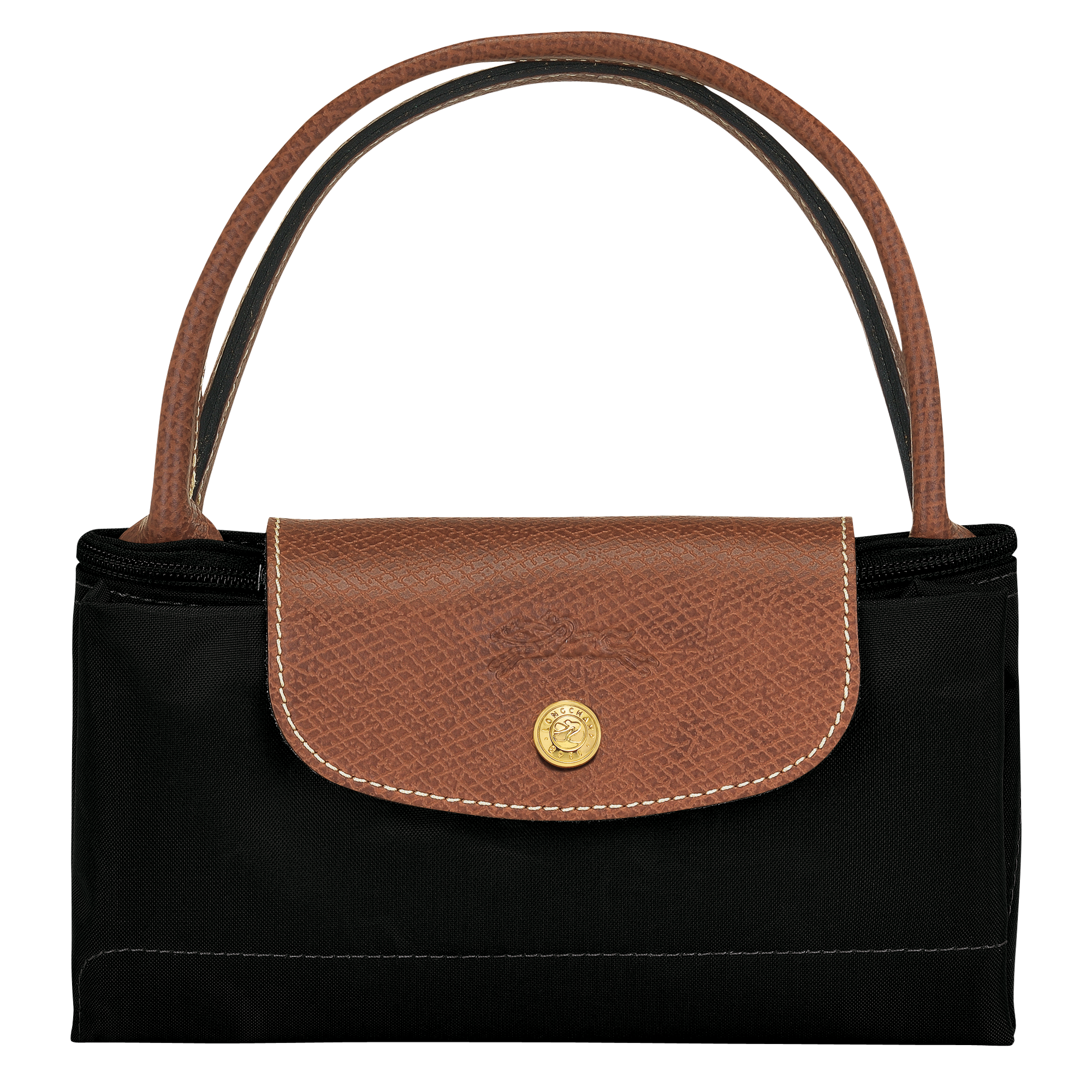 Le Pliage Original Tas met handgreep aan de bovenkant S, Zwart