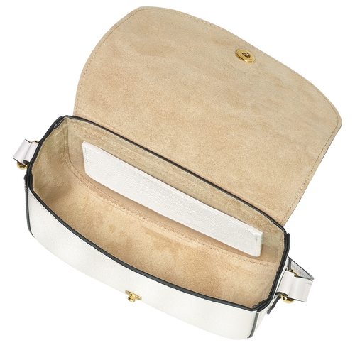Épure XS Crossbody bag , White - Leather - View 5 of 5
