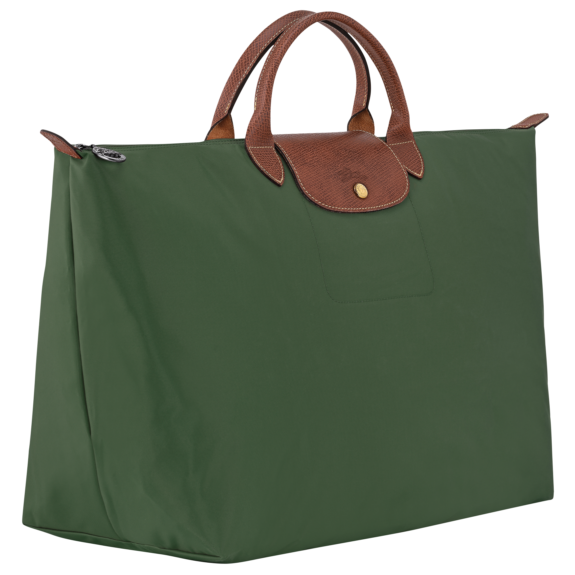 Travel bag L, British Green - View 3 of
7 - zoom in Le Pliage Original Travel bag L, British Green