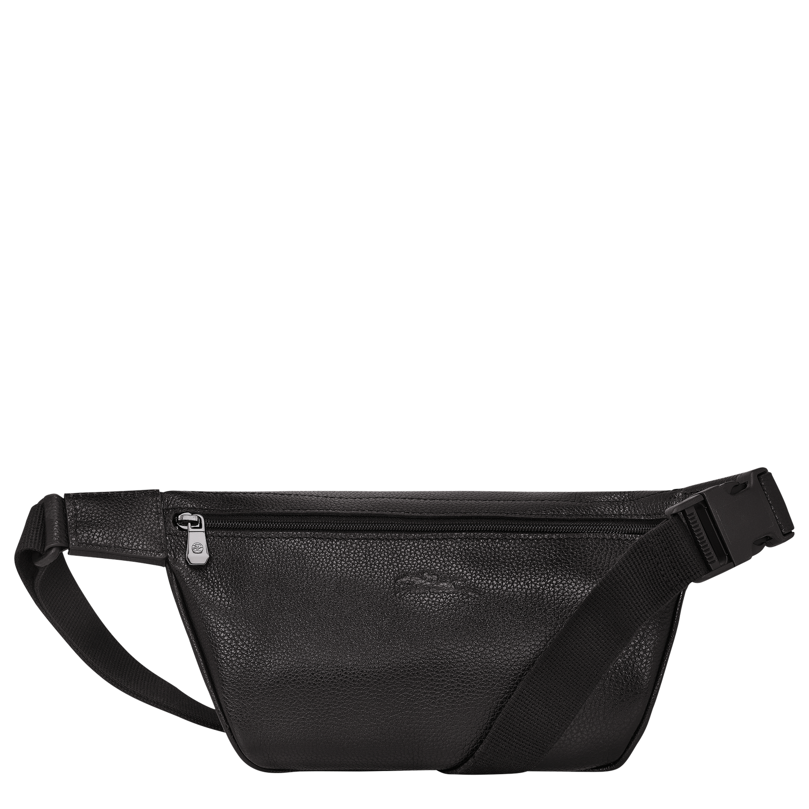 Le Foulonné Belt bag Black - Leather (20045021047) | Longchamp US