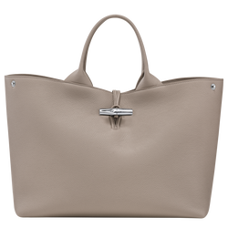 Le Roseau L Handbag , Clay - Leather