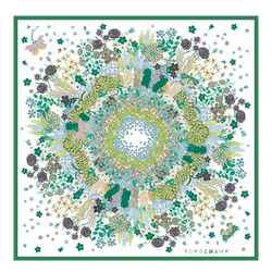 Silk scarf 90