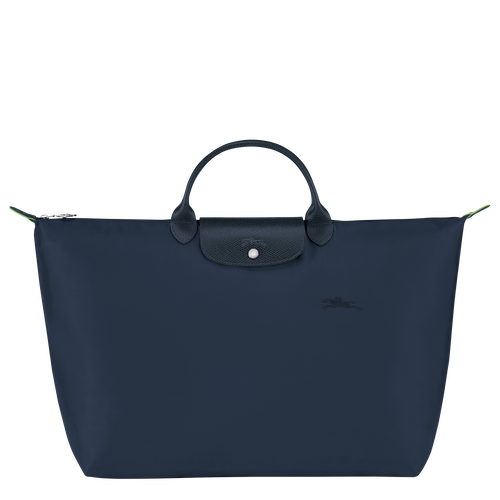 Le Pliage Green S Travel bag , Navy - Recycled canvas - View 1 of 5