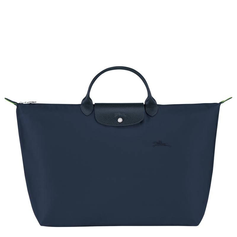 Le Pliage Green S Travel bag , Navy - Recycled canvas  - View 1 of 5