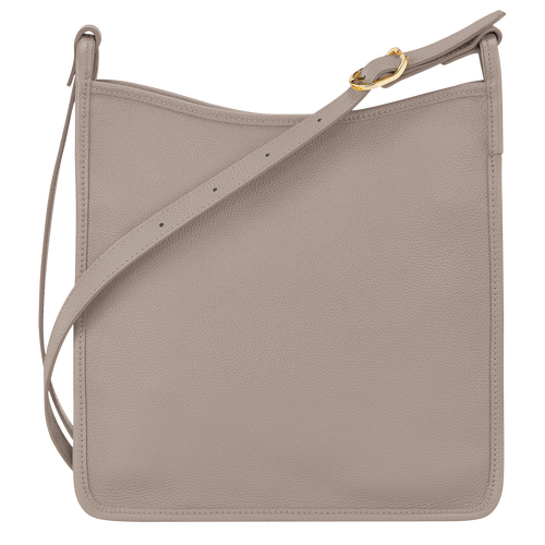 Le Foulonné M Crossbody bag , Turtledove - Leather - View 4 of  5