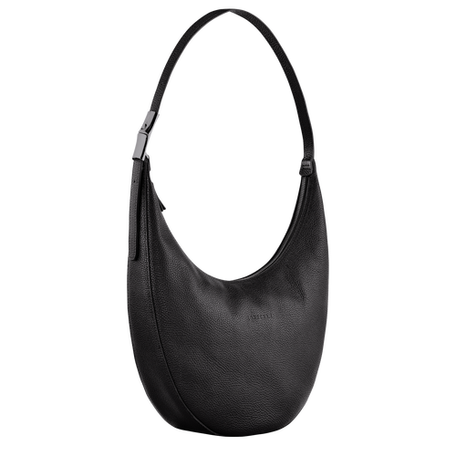 Le Roseau Essential L Crossbody bag , Black - Leather - View 3 of  6