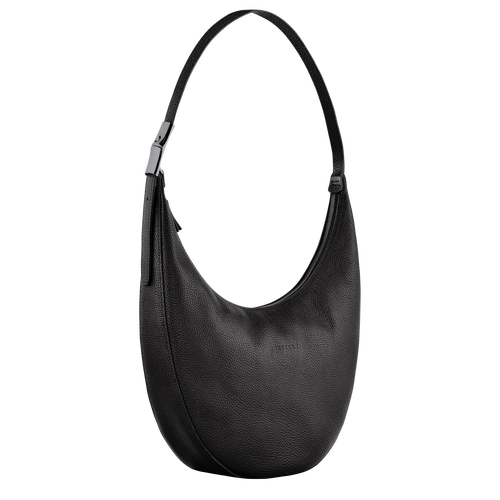 Roseau Essential L Crossbody bag , Black - Leather - View 3 of  6