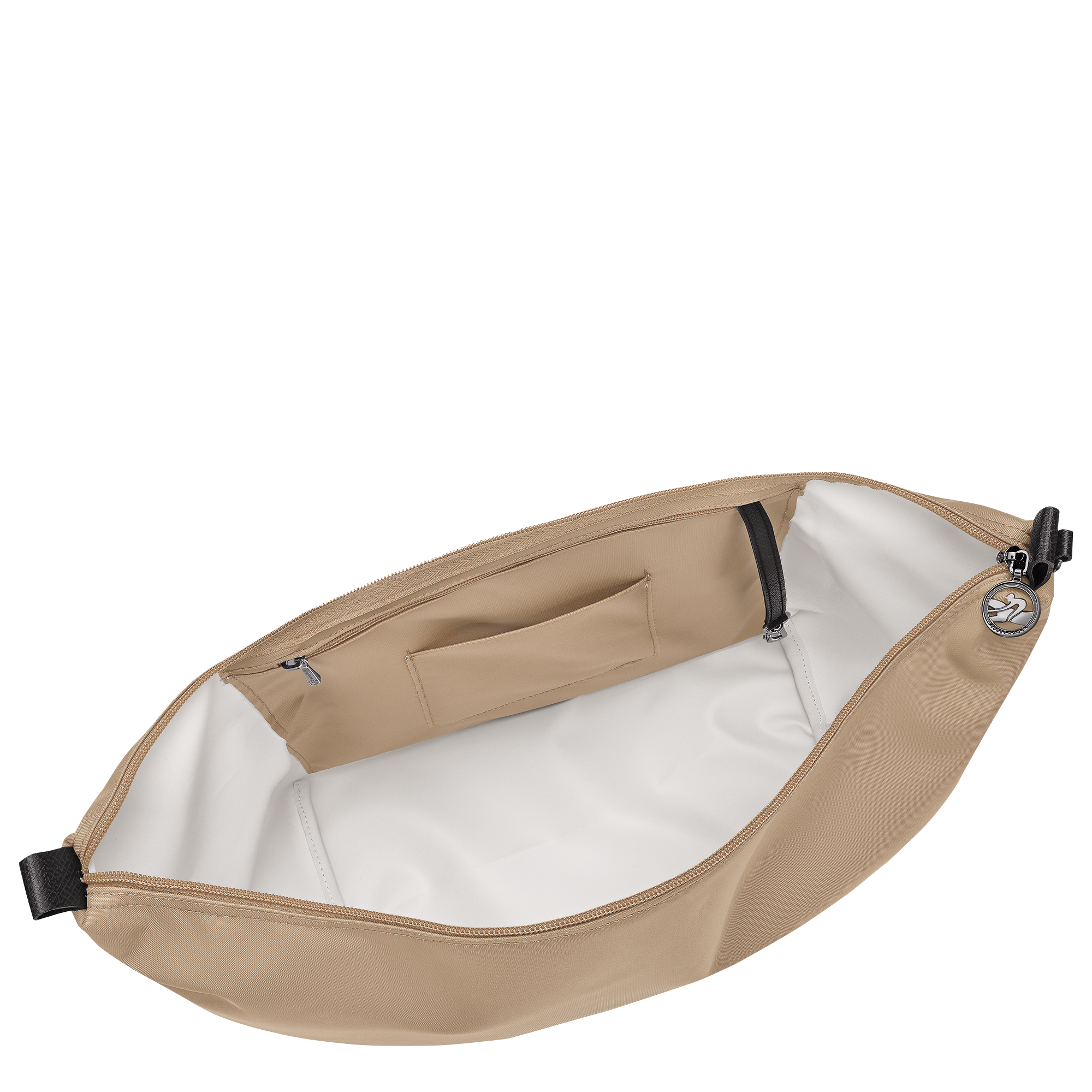 Le Slouchy Hobo bag M, Biscuit