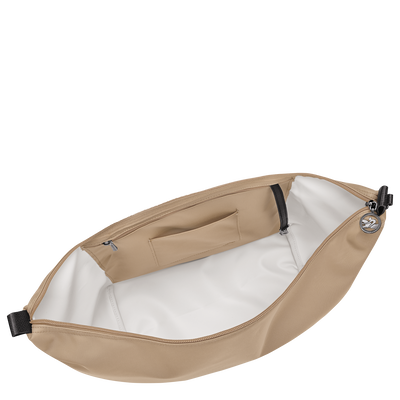 Le Slouchy Hobo bag M, Biscuit