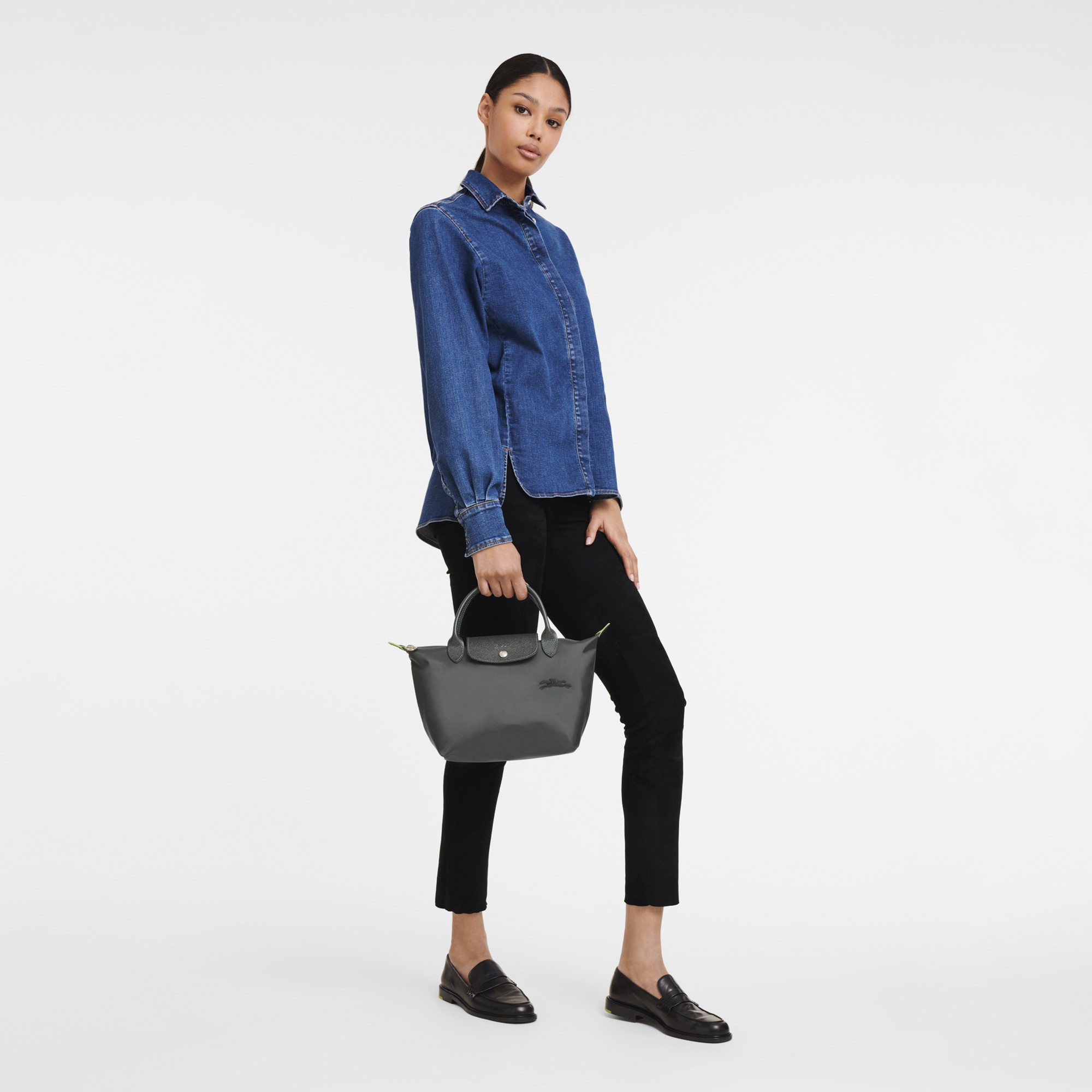 longchamp le pliage green