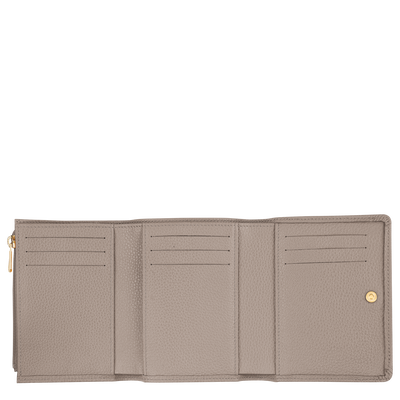 Le Foulonné Brieftasche im Kompaktformat, Turteltaube