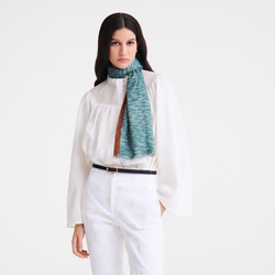 Chevaux Stole , Eucalyptus - Horse print