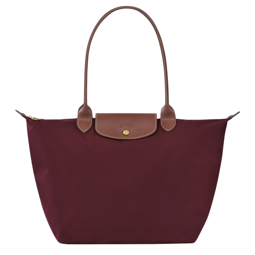Le Pliage Original L Tote bag Burgundy Recycled canvas Longchamp IE