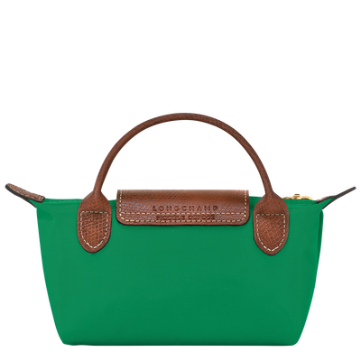 Le Pliage Original Pouch with handle, Green