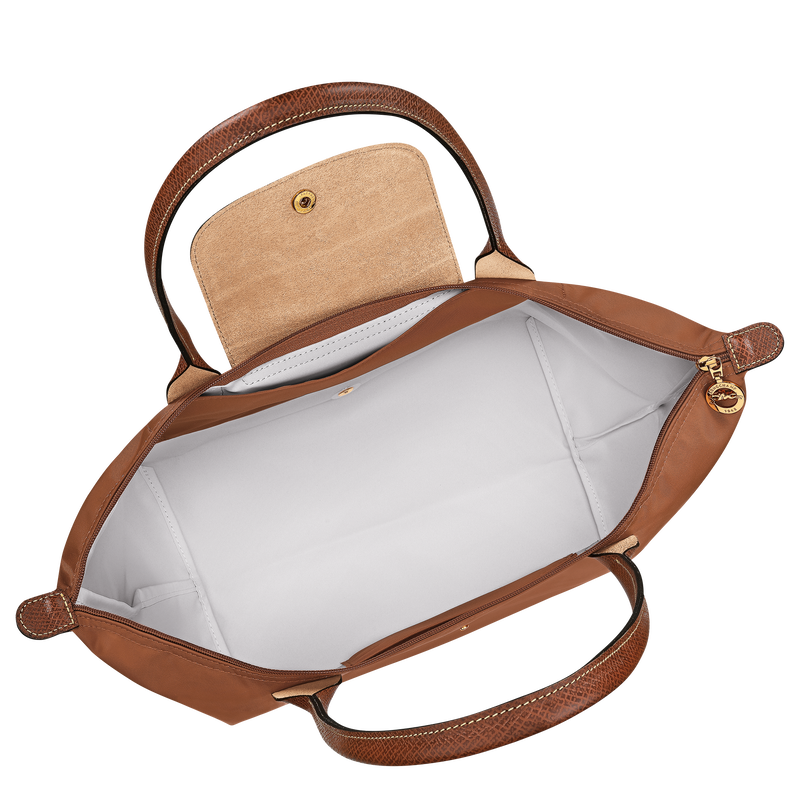 Borsa da spalla L Le Pliage Original , Tela riciclata - Cognac  - View 4 of  6