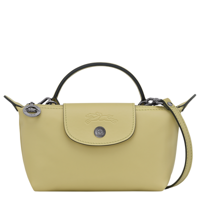 Pochette XS Le Pliage Xtra , Cuir - Pistache