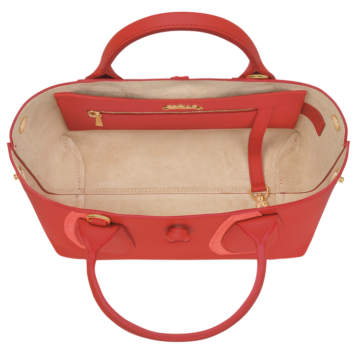 Roseau Shadow Top handle bag S, Blush