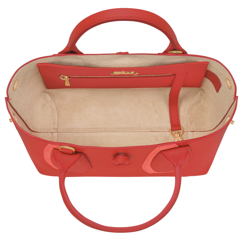 Roseau Shadow Top handle bag S, Blush