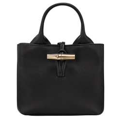 Le Roseau XS Handbag , Black - Leather