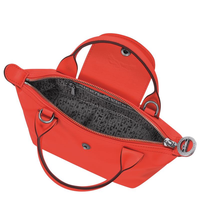 Le Pliage Xtra XS Handbag , Orange - Leather  - View 5 of 6