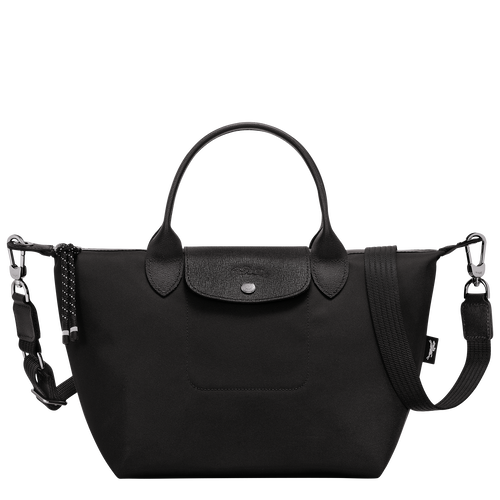 Le Pliage Energy S Handbag , Black - Recycled canvas - View 1 of  6