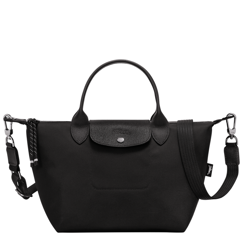 Le Pliage Energy S Handbag , Black - Recycled canvas  - View 1 of  6
