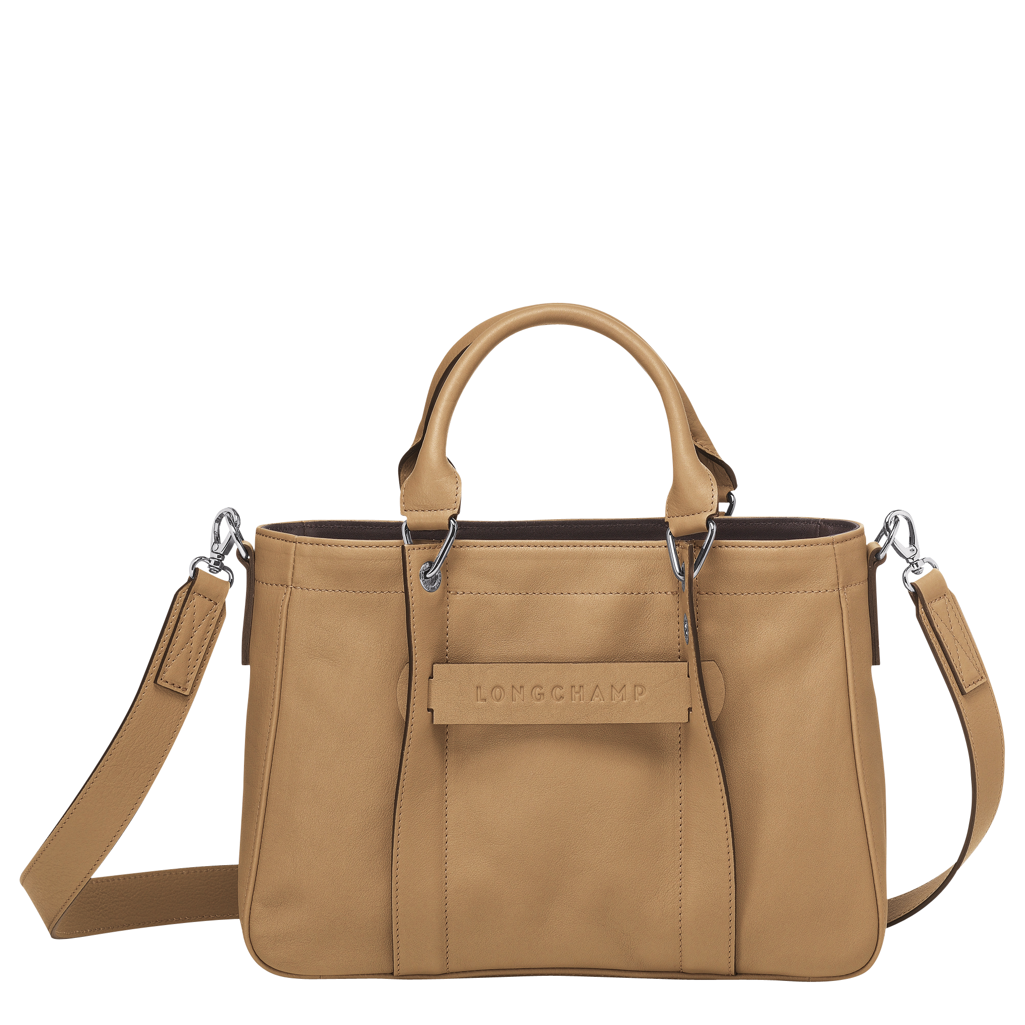 longchamp purse leather