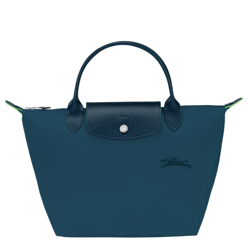 Le Pliage Green Top handle bag S, Ocean