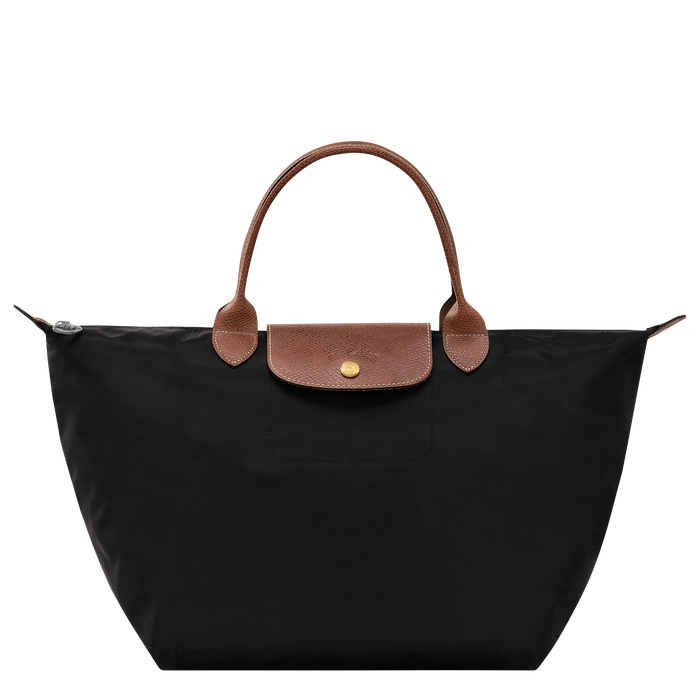 Tas handgreep aan de bovenkant M Pliage Original Zwart (L1623089001) | Longchamp NL