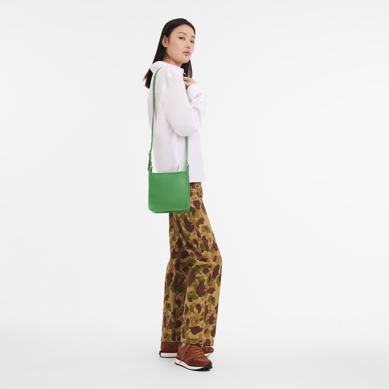 Le Foulonné S Crossbody bag , Lawn - Leather  - View 2 of  4