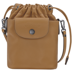 Le Pliage Xtra Bucket bag , Tobacco - Leather
