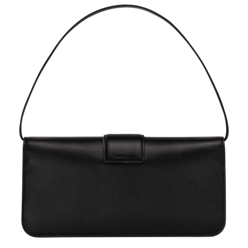 Box-Trot Bolso de hombro M , Cuero - Negro - Vista 4 de 6