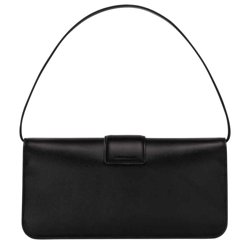 Sac porté épaule M Box-Trot , Cuir - Noir  - Vue 4 de 6