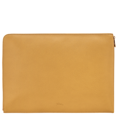 Pochette ordinateur Le Foulonné , Cuir - Muscade