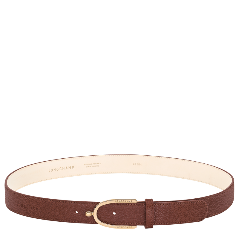 レディースベルト , コーヒー - レザー  - ビュー 1: 3