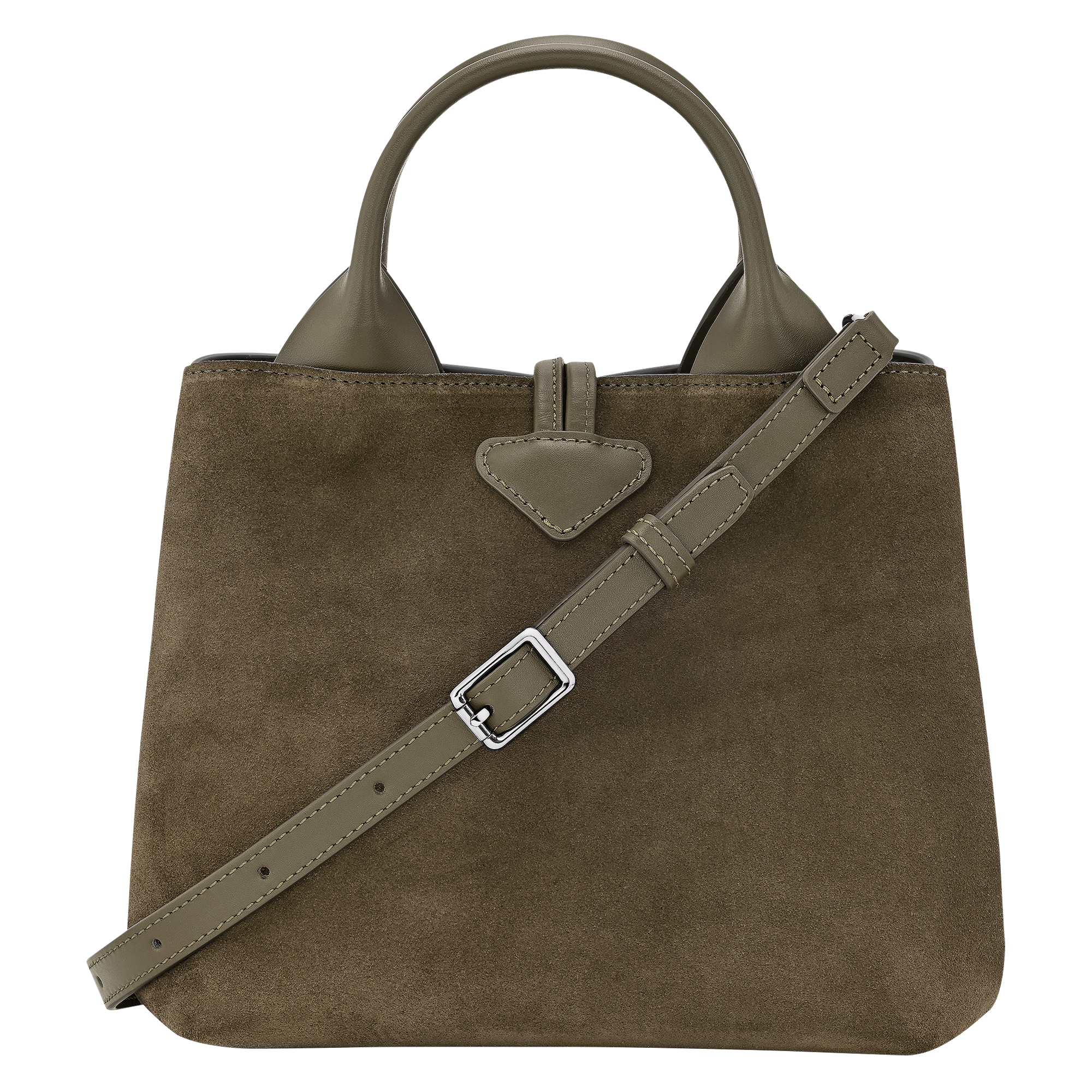 Bolso con asa superior S, Verde Oliva - Vista 4 de
5 - ampliar el zoom Le Roseau Bolso con asa superior S, Verde Oliva