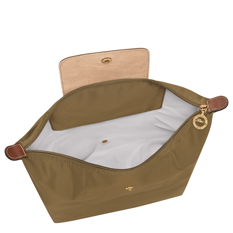 Le Pliage Original M Backpack , Olive - Recycled canvas  - View 4 of 6