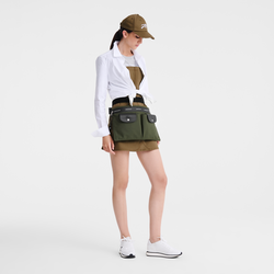Le Pliage Energy L Crossbody bag , Khaki - Canvas