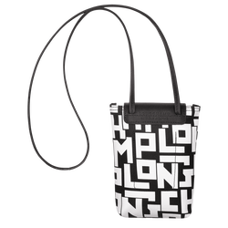 Le Pliage LGP Phone case, Black/White